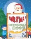 Christmas Coloring Book For Kids Ages 4-8: Fun Christmas Coloring Book, Holiday Activities For Kids Ages 4-8 By Nooga Publish Cover Image