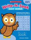 Write-N-Seek: Sight Words: Motivating Practice Pages to Help Kids Master Sight Words By Immacula A. Rhodes, Immacula Rhodes Cover Image