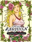 Fantasy Fashion Coloring Book for Adults: Dress Stress-relief Coloring Book For Grown-ups Cover Image