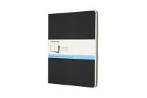 Moleskine Cahier Journal, XL, Dotted, Black (7.5 x 9.75) Cover Image