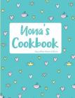Nona's Cookbook Aqua Blue Hearts Edition By Pickled Pepper Press Cover Image