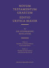 Novum Testamentum Graecum, Editio Critica Maior VI/3.2: Revelation, Studies on Punctuation and Textual Structure Cover Image