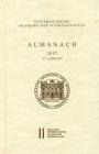 Almanach Der Akademie Der Wissenschaften / Almanach 167. Jahrgang 2017 By Austrian Academy of Sciences Press Cover Image