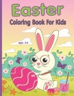 Easter Coloring Book for Kids: Easter Eggs for Preschoolers and Little Kids Ages 3-6 Large Print, Big & Easy, Simple Drawings 110 Pages of Adorable E By Feba Press, Fethi Elbenali Cover Image
