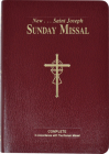 St. Joseph Sunday Missal: The Complete Masses for Sundays, Holydays, and the Easter Triduum By Catholic Book Publishing & Icel Cover Image