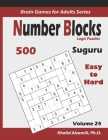 Suguru: Number Blocks Logic Puzzles: 500 Easy to Hard (10x10): : Keep Your Brain Young Cover Image