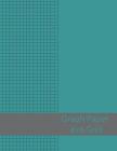 Graph Paper 4x4 Grid: Large Graph Paper 8.5x11, Graph Paper Composition Notebook, Grid Paper, Graph Ruled Paper, 4 Square/Inch, Simple Blue Cover Image