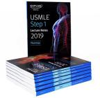 USMLE Step 1 Lecture Notes 2019:  7-Book Set (Kaplan Test Prep) Cover Image