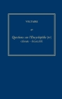 Oeuvres Complètes de Voltaire (Complete Works of Voltaire) 40: Questions Sur l'Encyclopedie, Par Des Amateurs (IV): Cesar-Egalite Cover Image