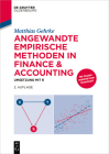 Angewandte empirische Methoden in Finance & Accounting Cover Image
