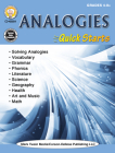 Analogies Quick Starts Workbook, Grades 4 - 12 By Linda Armstrong Cover Image