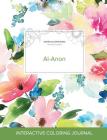 Adult Coloring Journal: Al-Anon (Safari Illustrations, Pastel Floral) Cover Image