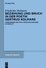 Beziehung und Bruch in der Poetik Gertrud Kolmars (Conditio Judaica #84) By Friederike Heimann Cover Image