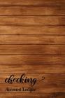 Checking Account Ledger: Checking Account Register,6 Column Personal Record Tracker Log Book, Vintage Wooden Background By Shamrock Logbook Cover Image