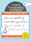 Cursive Handwriting Workbook for Teens and Young Adults By Peter Pauper Press Inc (Created by) Cover Image