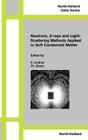 Neutrons, X-Rays and Light: Scattering Methods Applied to Soft Condensed Matter (North-Holland Delta) Cover Image