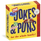 290 Bad Jokes & 75 Punderful Puns Page-A-Day Calendar 2025: For the Whole Family! Cover Image