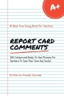 Report Card Comments By Amanda Symonds Cover Image