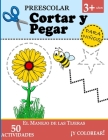 Cortar y Pegar: Mejora del Manejo de las Tijeras (Niños 3+ Años) [Actividades Preescolar] By Jugar Y. Aprender Cover Image