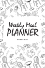 Weekly Meal Planner (6x9 Softcover Log Book / Tracker / Planner) By Sheba Blake Cover Image