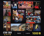 Star Trek Cats 1000-Piece Puzzle By Chronicle Books Cover Image