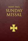 Saint Paul Sunday Missal (Burgundy) Cover Image