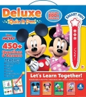 Disney Junior Mickey Mouse Clubhouse: Let's Learn Together! Deluxe Quiz It Pen Sound Book Set [With Battery] By Pi Kids Cover Image