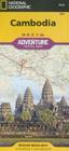 Cambodia Map (National Geographic Adventure Map #3024) By National Geographic Maps Cover Image