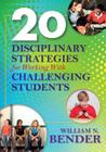 20 Disciplinary Strategies for Working With Challenging Students Cover Image