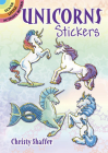 Unicorns Stickers (Dover Little Activity Books Stickers) Cover Image