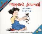 Pepper's Journal: A Kitten's First Year (MathStart 2) Cover Image