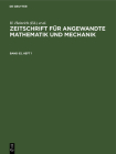 Zeitschrift Für Angewandte Mathematik Und Mechanik. Band 63, Heft 1 Cover Image