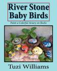 River Stone Baby Birds: Paint a Colorful Aviary on Rocks By Tuzi Williams Cover Image