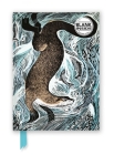 Angela Harding: Fishing Otter (Foiled Blank Journal) (Flame Tree Blank Notebooks) By Flame Tree Studio (Created by) Cover Image