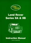 Land Rover Series IIA & IIB Instructional Manual Cover Image