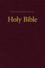 NIV, Value Pew and Worship Bible, Hardcover, Burgundy By Zondervan Cover Image