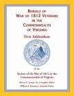 War of 1812 in the Commonwealth of Virginia, First Addendum Cover Image