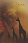 Diario: Amore - Quaderno - Per I Miei Pensieri: Il Diario Diario Speciale Registrato Per Le Ragazze Giraffe d'Africa Cover Image