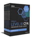 Wiley's Level III Cfa Program Study Guide 2022: Complete Set By Wiley Cover Image