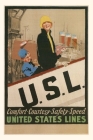Vintage Journal USL Travel Poster By Found Image Press (Producer) Cover Image