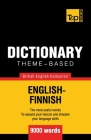 Theme-based dictionary British English-Finnish - 9000 words By Andrey Taranov Cover Image