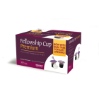 Fellowship Cup(r) Premium - Prefilled Communion Cups (500 Count): Includes Juice and Wafer with Dual Tabs for Easy Opening By Broadman Church Supplies Staff Cover Image