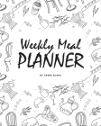 Weekly Meal Planner (8x10 Softcover Log Book / Tracker / Planner) By Sheba Blake Cover Image