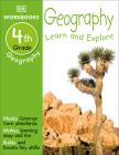 DK Workbooks: Geography, Fourth Grade: Learn and Explore Cover Image
