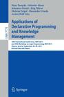Applications of Declarative Programming and Knowledge Management: 19th International Conference, Inap 2011, and 25th Workshop on Logic Programming, Wl By Hans Tompits (Editor), Salvador Abreu (Editor), Johannes Oetsch (Editor) Cover Image