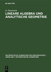 Lineare Algebra Und Analytische Geometrie Cover Image