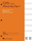Guitar Manuscript Paper - Standard (Gold Cover) Cover Image