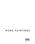 Word Paintings By Elliott+associates Architects, Michelle Jameson Cover Image