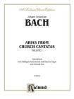 Tenor Arias (12 Arias), Vol 1: German Language Edition (Kalmus Edition #1) By Johann Sebastian Bach (Composer) Cover Image