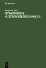 Staufische Güterverzeichnisse Cover Image